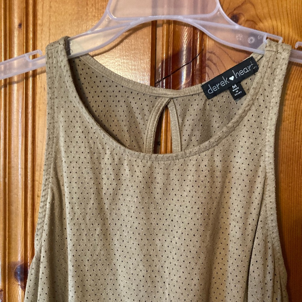 Size Medium women’s derek ❤️ heart dress 100% Polyester Very soft